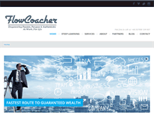 Tablet Screenshot of flowcoacher.com